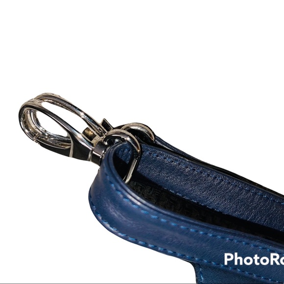 Vintage Carla Sade Leather Shoulder Handbag - Picture 9 of 10